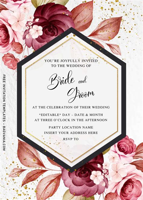 Wedding Invitations Printable